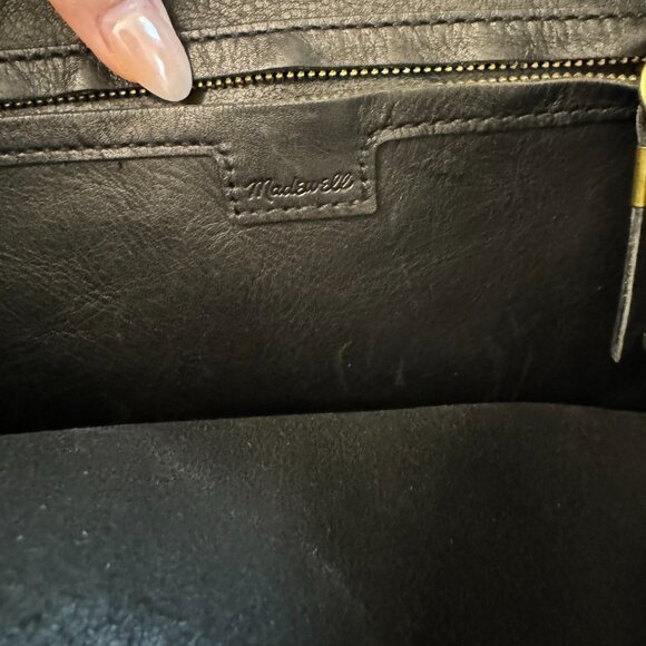 Madewell Leather Transport Tote - Picture 4 of 5